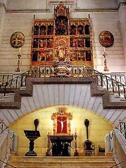 Side altar of Our Lady of Almudena